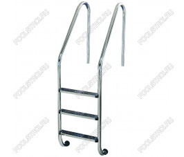 Лестница Flexinox STANDARD 3 ст AISI-316, для широкого борта Лестница Flexinox STANDARD 3 ст AISI-316, для широкого борта