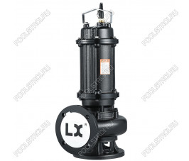 Канализационный насос AquaViva LX 80WQ40-16-4(380V, 40m3/h*16m, 4kW) с агитатором