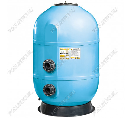 Фильтр AquaViva HS1400 (77м³/ч, 1400 мм, 2780 кг, 110 мм, 2,5 Бар,1,2м засыпка)