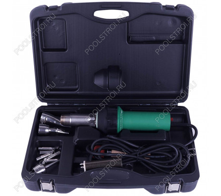 Строительный фен для сварки ПВХ LST1600S 230V/1600W с кейсом